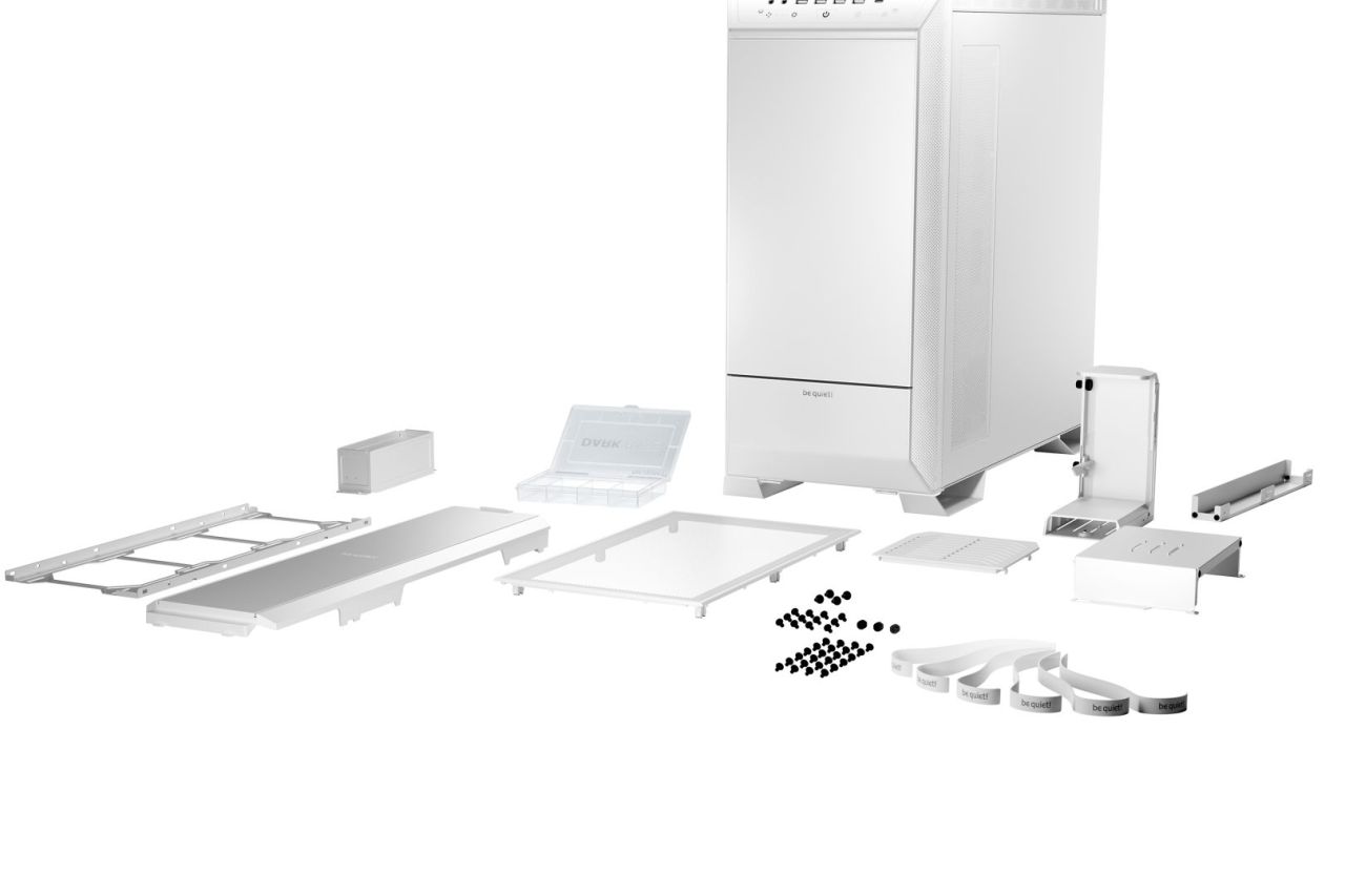 Be quiet! Dark Base Pro 901 Tempered Glass White Be quiet! Dark Base Pro 901 Tempered Glass White