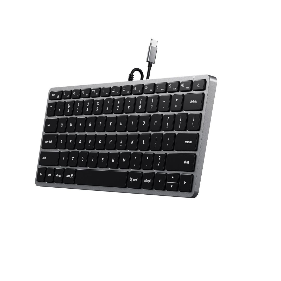 Satechi Slim W1 Type-C Keyboard Grey/Black US Satechi Slim W1 Type-C Keyboard Grey/Black US