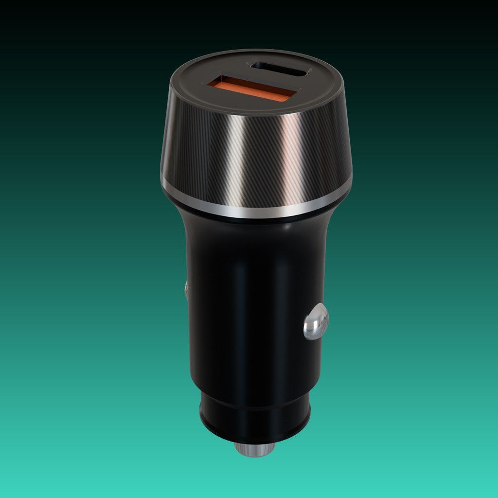 Avax CC304B CARLY 38W Car Charger Black Avax CC304B CARLY 38W Car Charger Black