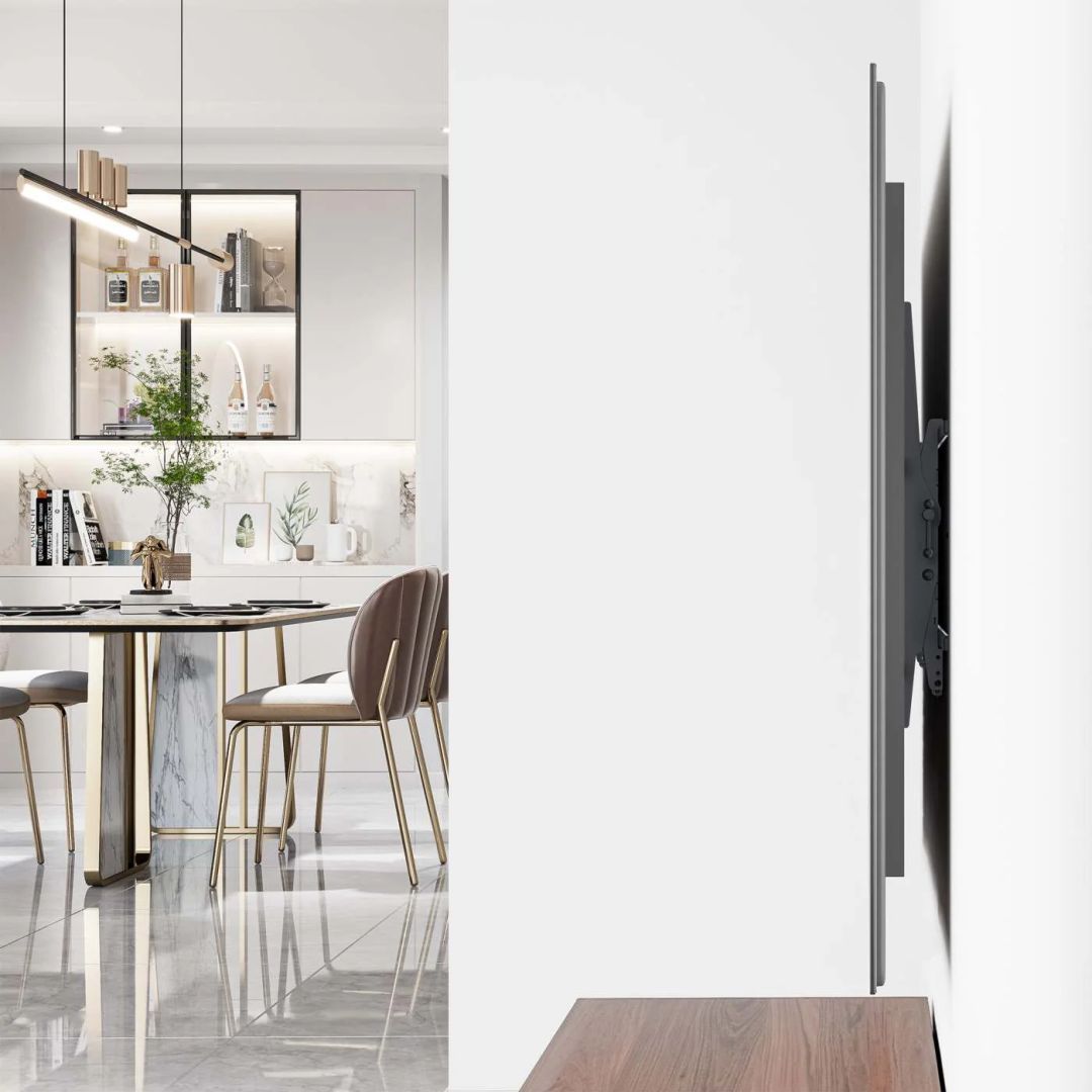 Manhattan Low-Profile Tilting TV Wall Mount 43"-100" Black