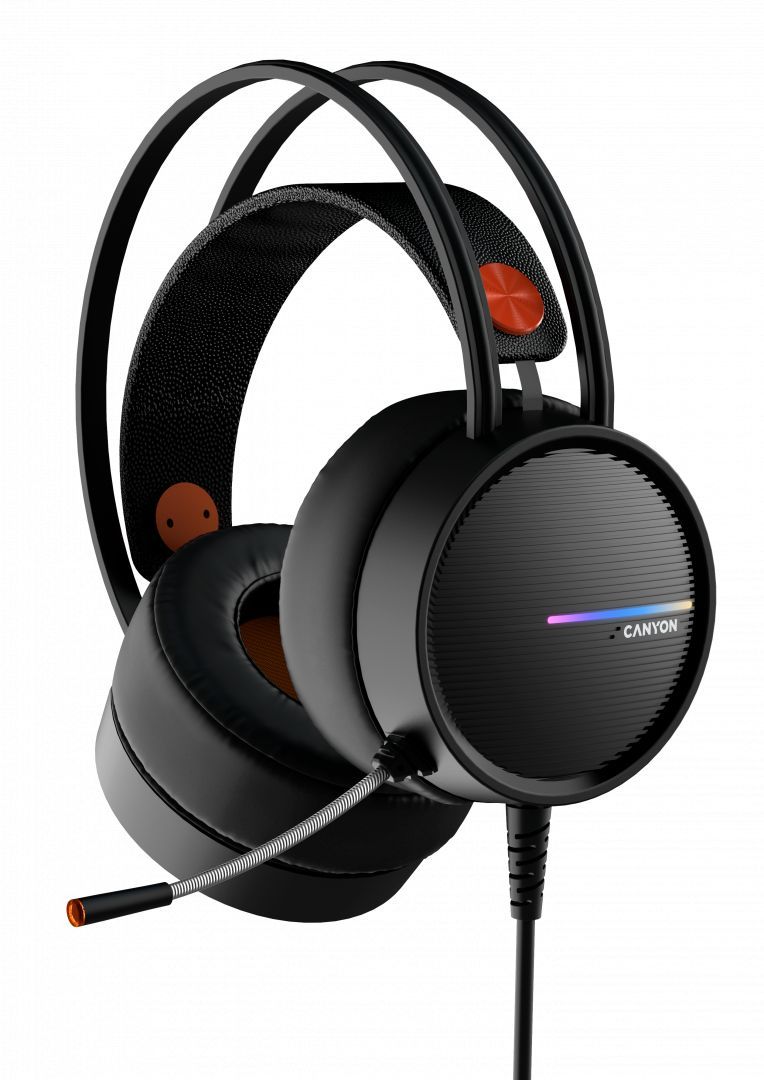 Canyon CND-SGHS8A Interceptor Gaming headset Black/Orange Canyon CND-SGHS8A Interceptor Gaming headset Black/Orange