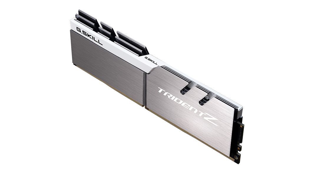 G.SKILL 32GB DDR4 3200MHz Kit(2x16GB) Trident Z White G.SKILL 32GB DDR4 3200MHz Kit(2x16GB) Trident Z White