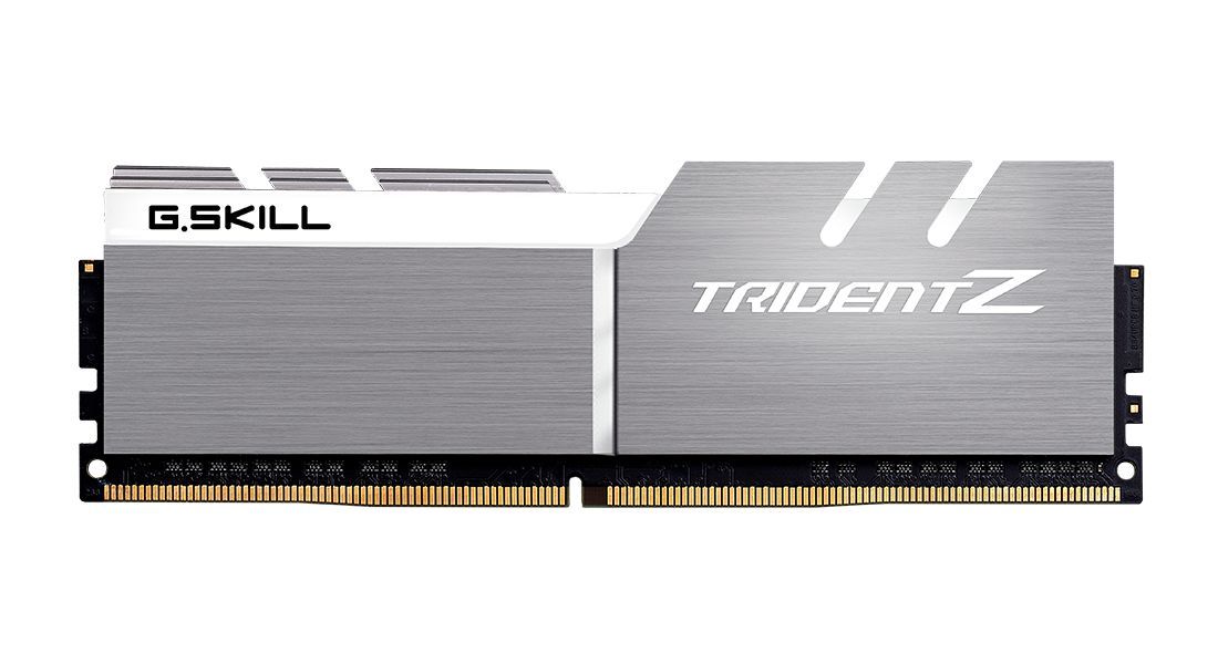 G.SKILL 32GB DDR4 3200MHz Kit(2x16GB) Trident Z White G.SKILL 32GB DDR4 3200MHz Kit(2x16GB) Trident Z White