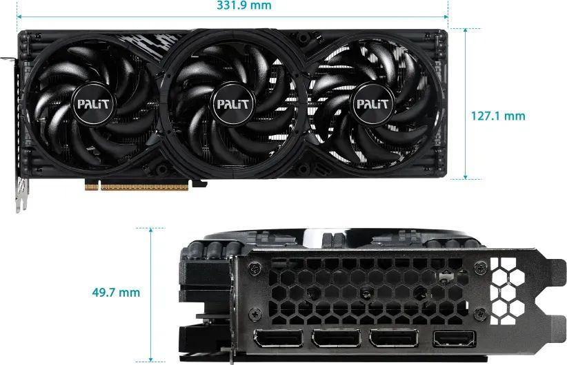 Palit GeForce RTX5070 Ti 16GB DDR7 GamingPro-S