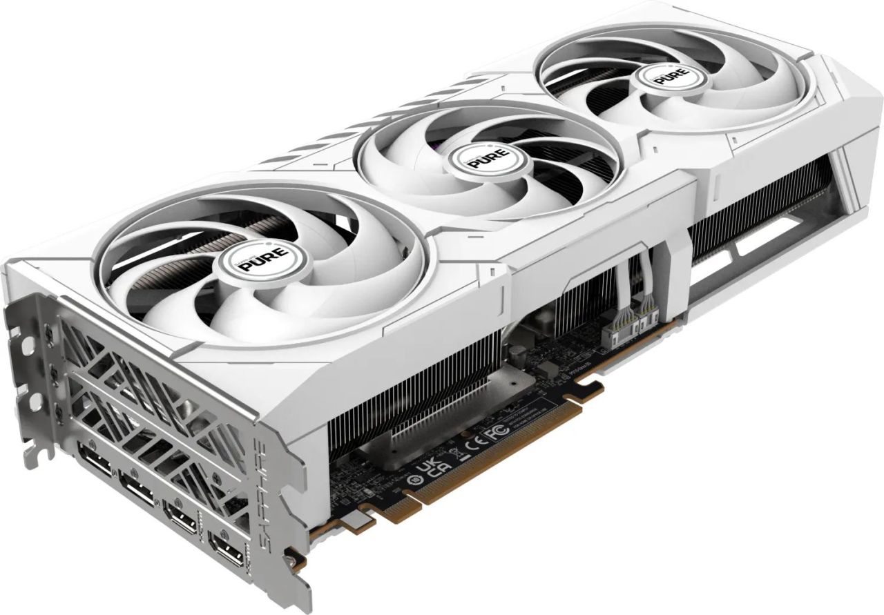 Sapphire Radeon RX9070 XT 16GB DDR6 Pure White Sapphire Radeon RX9070 XT 16GB DDR6 Pure White