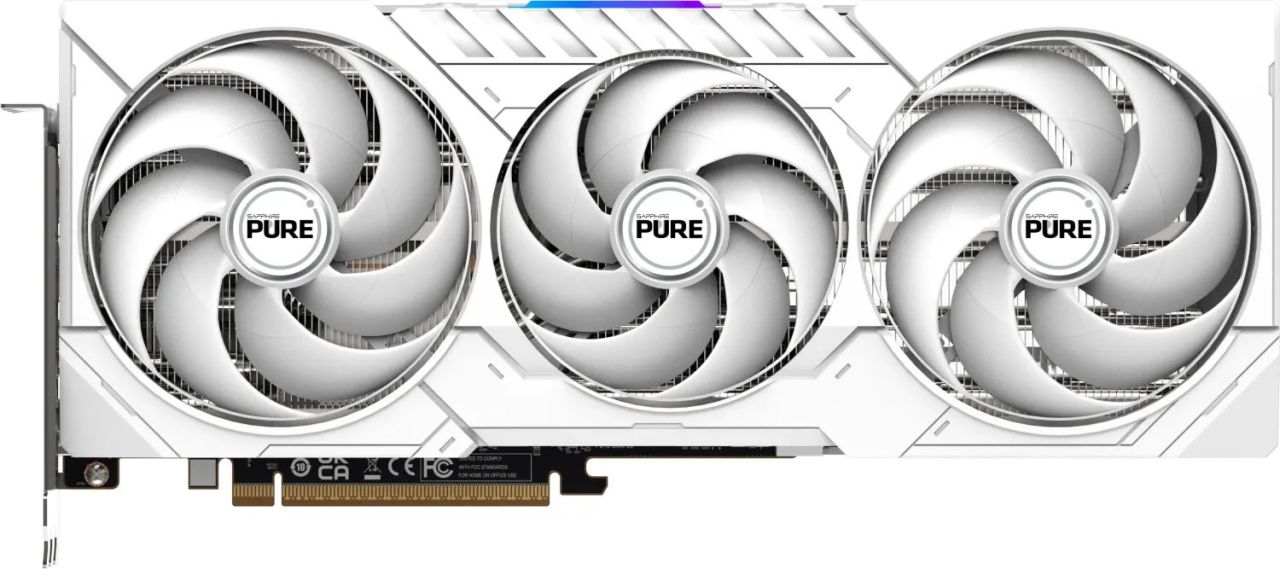 Sapphire Radeon RX9070 XT 16GB DDR6 Pure White Sapphire Radeon RX9070 XT 16GB DDR6 Pure White