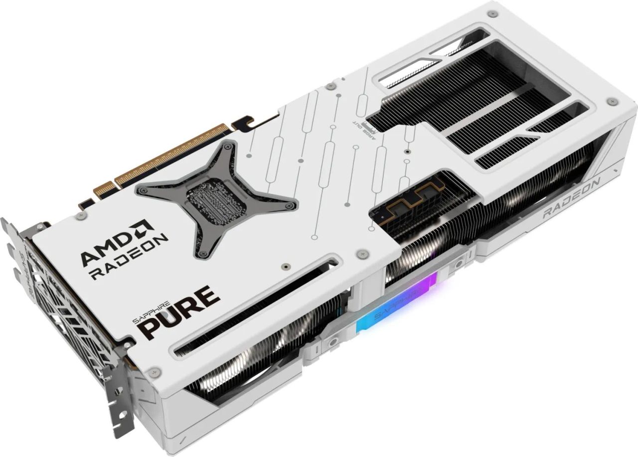 Sapphire Radeon RX9070 XT 16GB DDR6 Pure White Sapphire Radeon RX9070 XT 16GB DDR6 Pure White