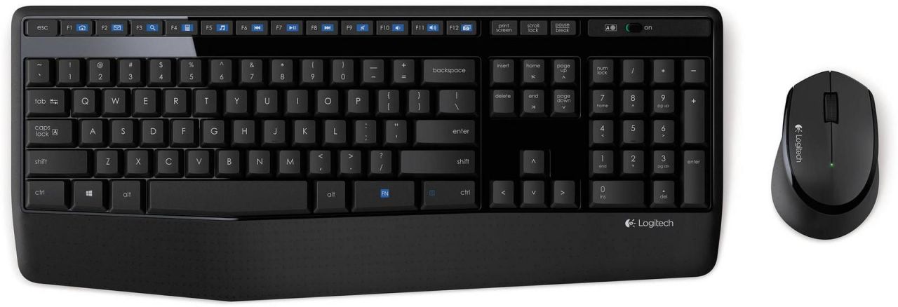 Logitech MK345 Comfort Wireless Keyboard Combo Black US Logitech MK345 Comfort Wireless Keyboard Combo Black US