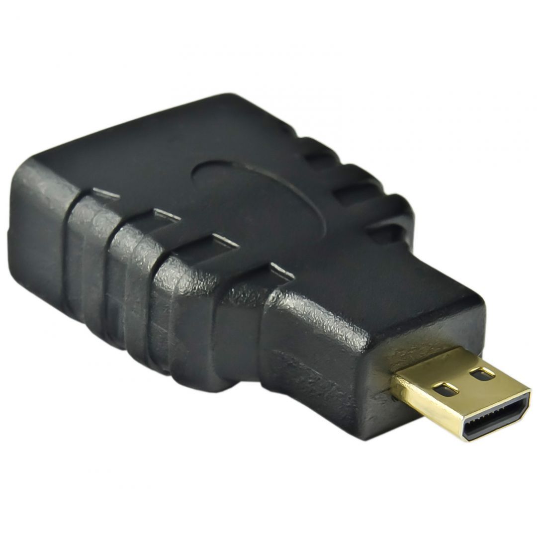 Akyga AK-AD-10 HDMI/microHDMI Adapter Black Akyga AK-AD-10 HDMI/microHDMI Adapter Black