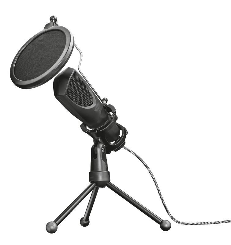 Trust GXT 232 Mantis Streaming Microphone Black Trust GXT 232 Mantis Streaming Microphone Black