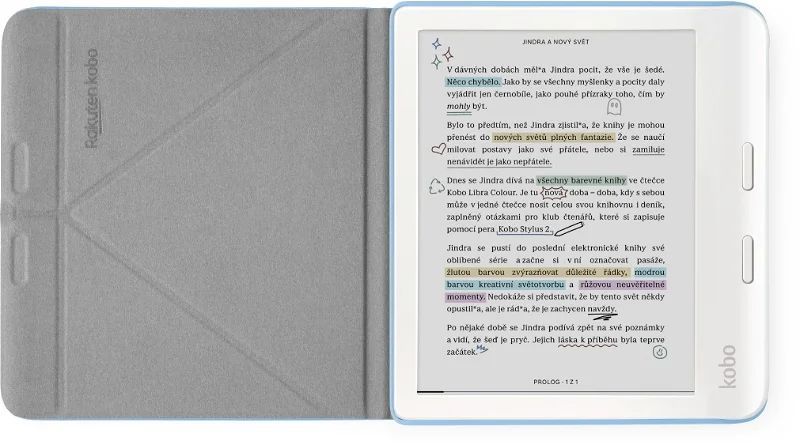 Kobo Libra Colour SleepCover Dusk Blue Kobo Libra Colour SleepCover Dusk Blue