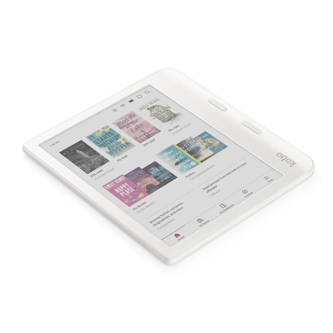 Kobo Libra Colour 7" E-book olvasó 32GB White Kobo Libra Colour 7" E-book olvasó 32GB White