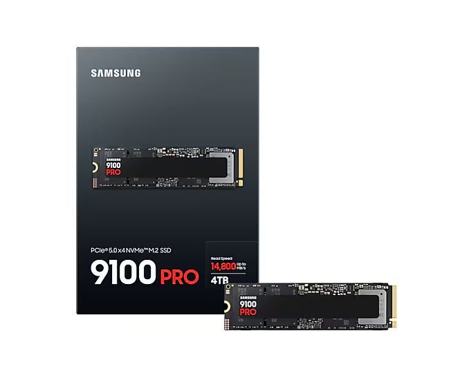Samsung 4TB M.2 2280 NVMe 9100 Pro Samsung 4TB M.2 2280 NVMe 9100 Pro