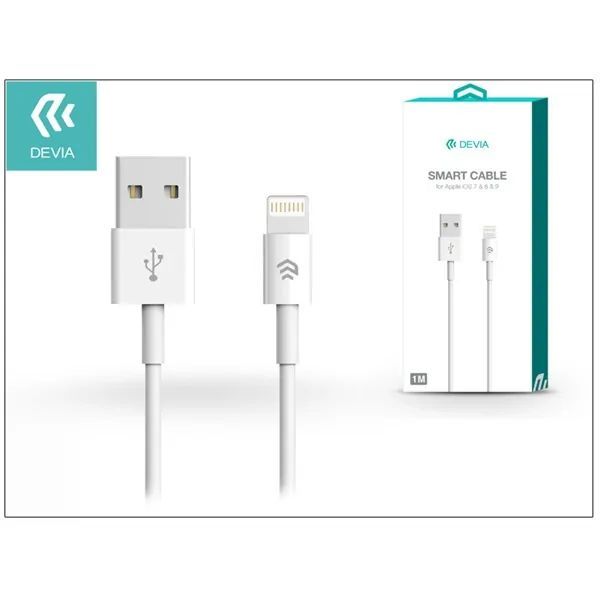 Devia Apple IPhone Lightning USB cable 1m White Devia Apple IPhone Lightning USB cable 1m White