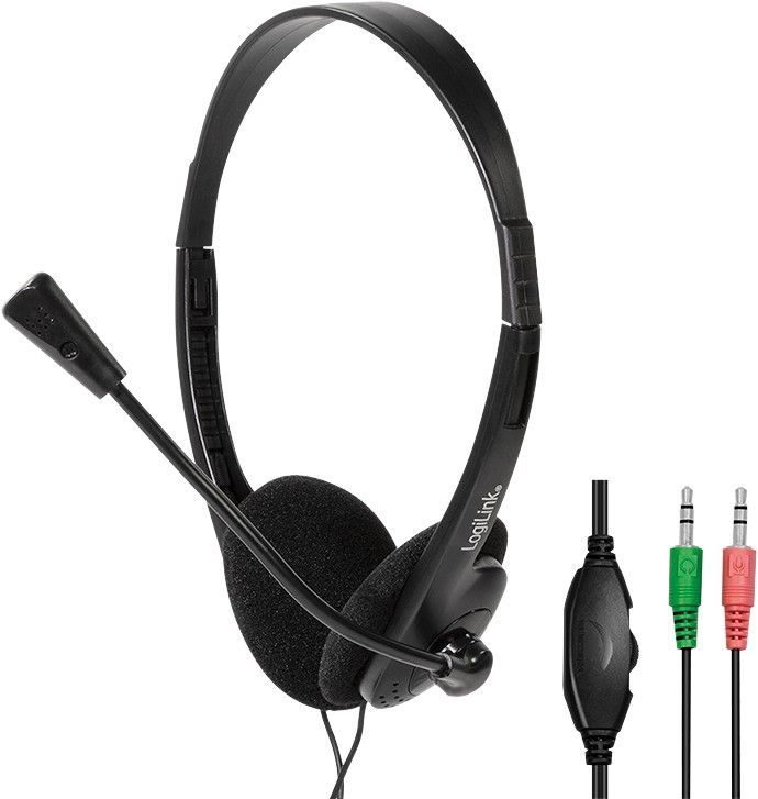 Logilink HS0052 Headset Black Logilink HS0052 Headset Black