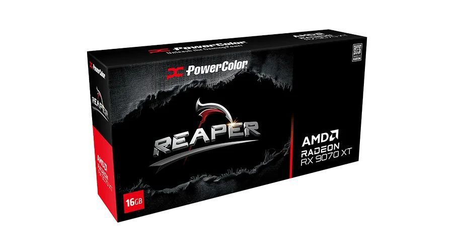 PowerColor RX9070 XT 16GB DDR6 Reaper PowerColor RX9070 XT 16GB DDR6 Reaper