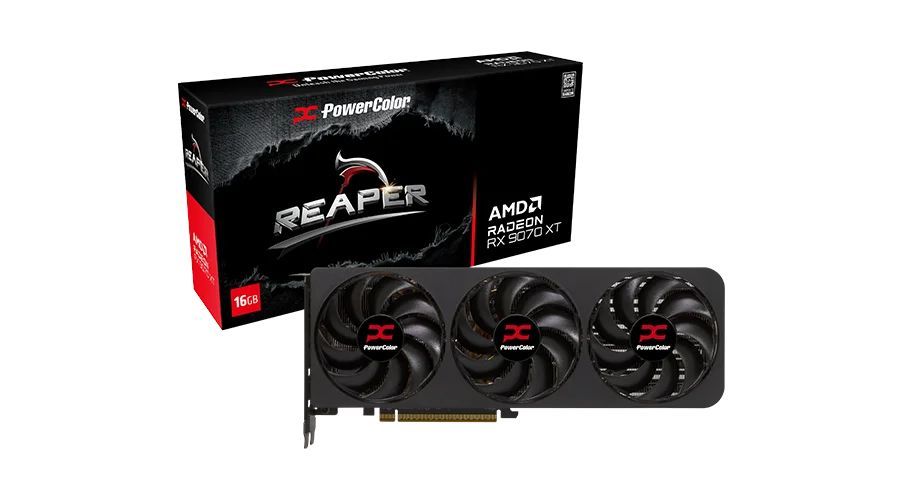 PowerColor RX9070 XT 16GB DDR6 Reaper PowerColor RX9070 XT 16GB DDR6 Reaper