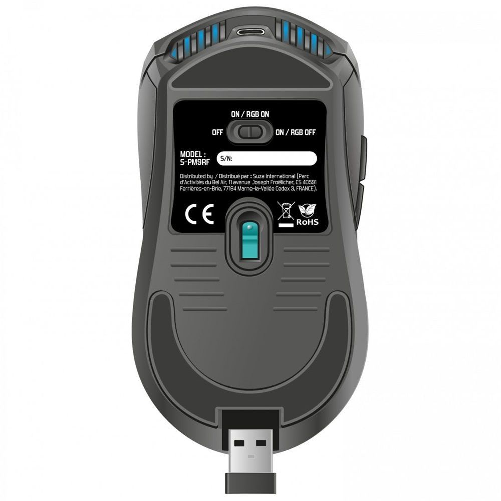 Spirit Of Gamer Pro-M9 RGB Wireless Gaming Mouse Black Spirit Of Gamer Pro-M9 RGB Wireless Gaming Mouse Black