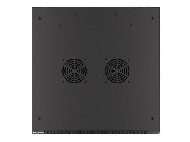 Lanberg 19" 22U Falra szerelhető Rackszekrény Black Lanberg 19" 22U Falra szerelhető Rackszekrény Black