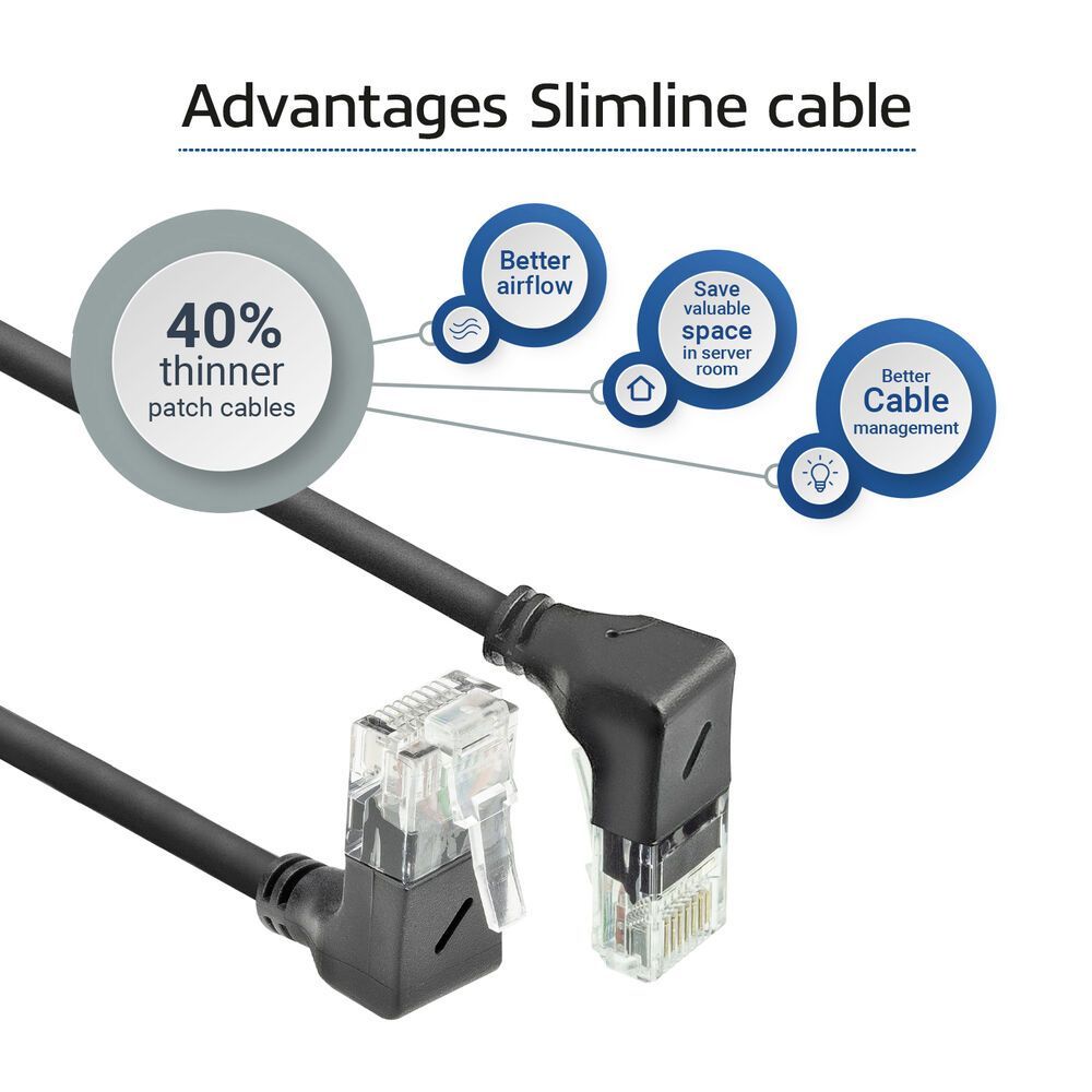 ACT CAT6A U-UTP Patch Cable 3m Black ACT CAT6A U-UTP Patch Cable 3m Black