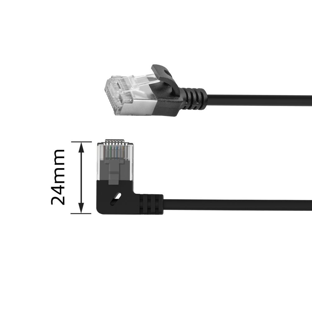 ACT CAT6A U-FTP Patch Cable 3m Black ACT CAT6A U-FTP Patch Cable 3m Black