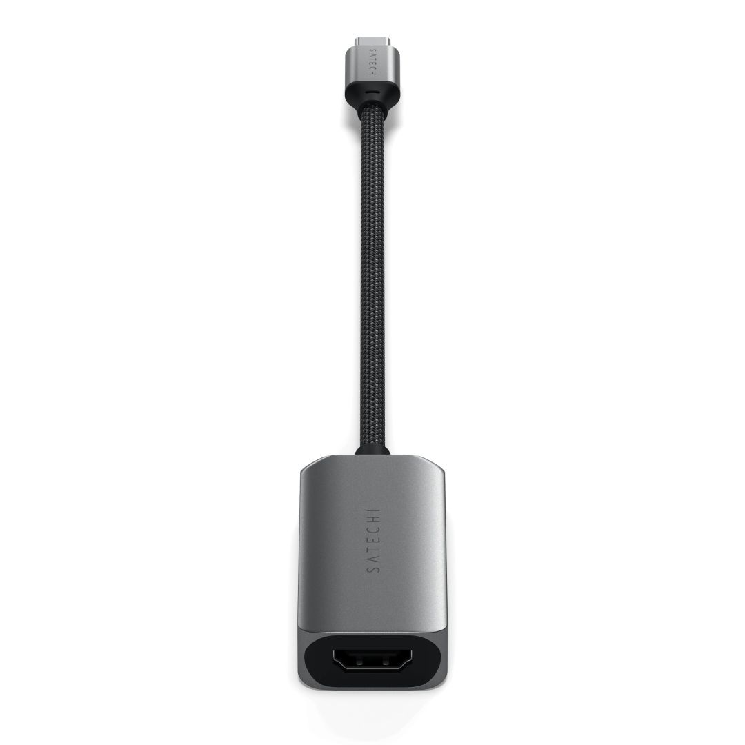 Satechi USB-C To HDMI 2.1 8K Adapter Grey Satechi USB-C To HDMI 2.1 8K Adapter Grey