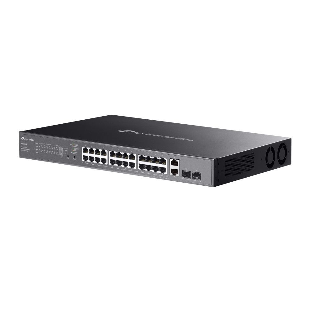 TP-Link ES228GMP Omada 28-Port Gigabit Easy Managed Switch with 24-Port PoE+