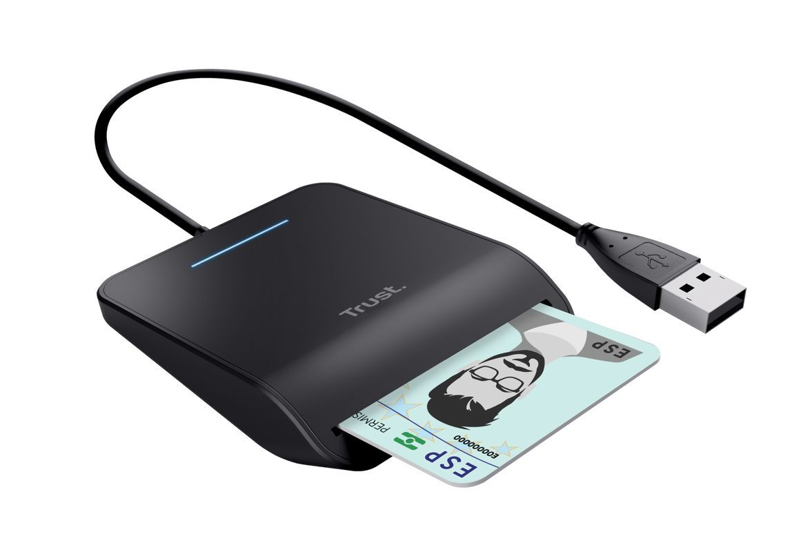 Trust Primo Smartcard Reader Black Trust Primo Smartcard Reader Black