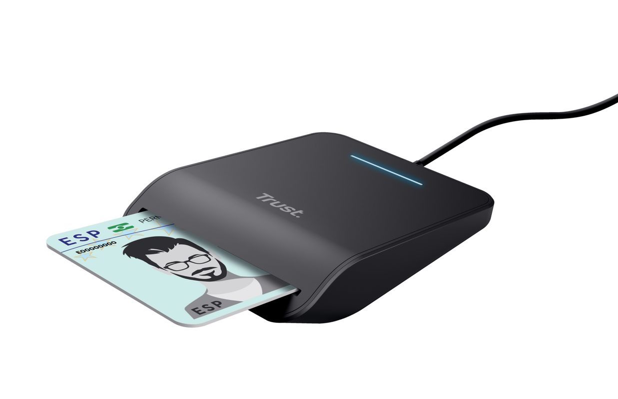 Trust Primo Smartcard Reader Black Trust Primo Smartcard Reader Black
