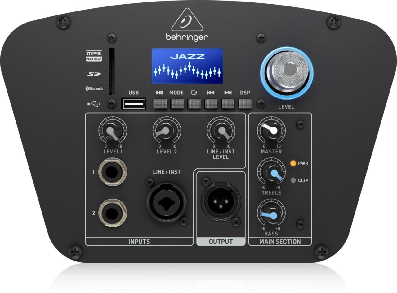 Behringer C210 200 Watt Powered Column Loudspeaker with an 8" Subwoofer Behringer C210 200 Watt Powered Column Loudspeaker with an 8" Subwoofer