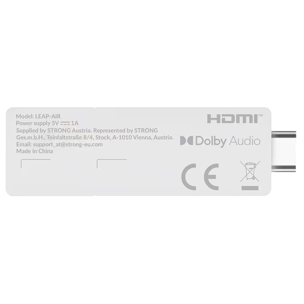 Strong Leap Air Google TV Stick 4K Air Dolby Audio Strong Leap Air Google TV Stick 4K Air Dolby Audio