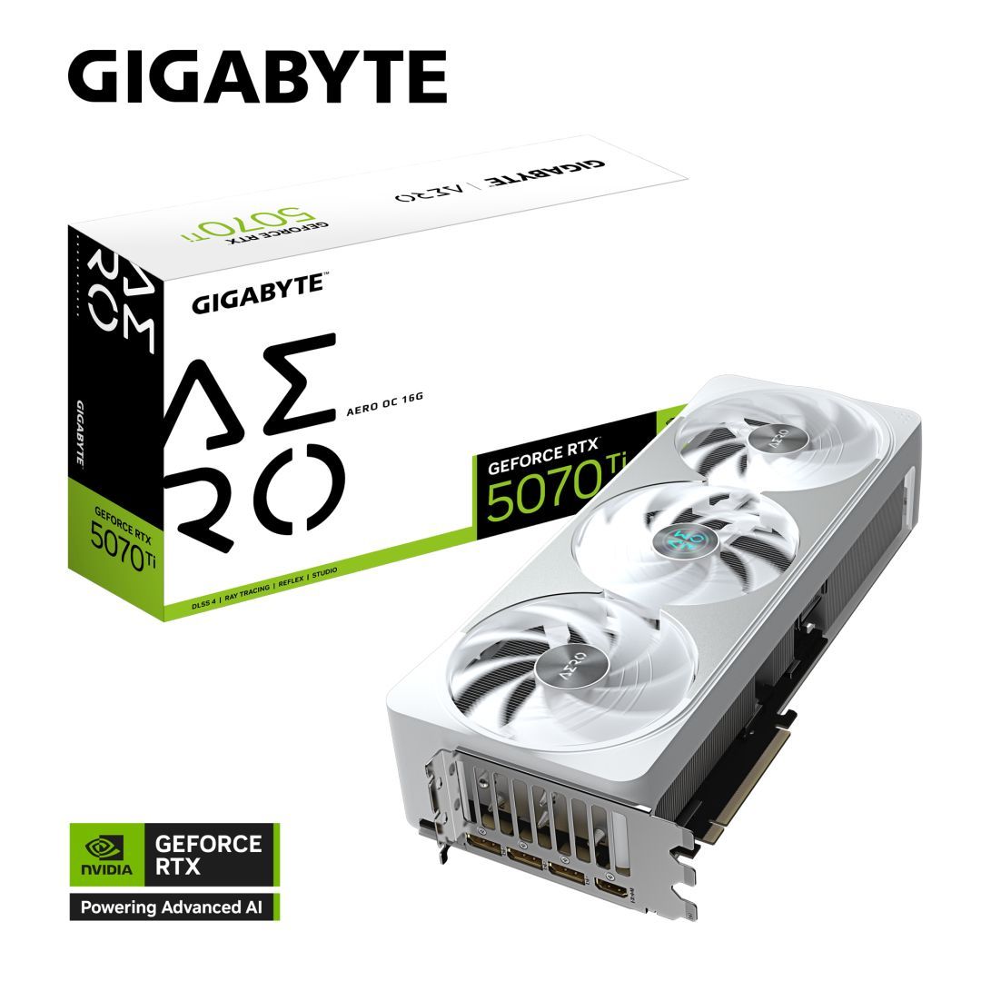 Gigabyte RTX5070 TI AERO OC 16G Gigabyte RTX5070 TI AERO OC 16G
