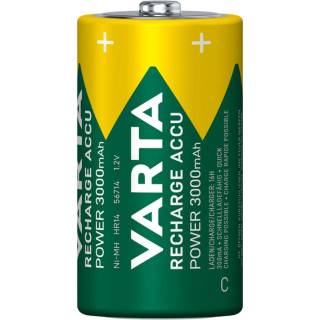Varta 3000mAh C Ni-MH akkumulátor 2db/csomag Varta 3000mAh C Ni-MH akkumulátor 2db/csomag