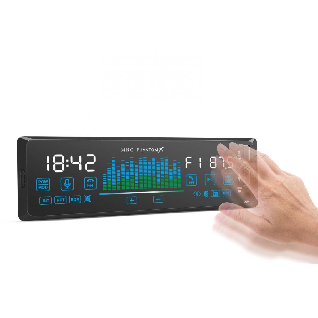 M.N.C PhantomX AutóHiFi fejegység M.N.C PhantomX AutóHiFi fejegység