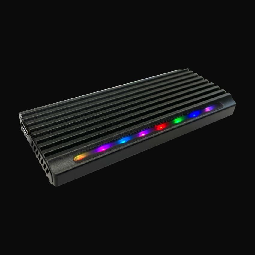 LC Power LC-M2-C-NVME-4 M.2 NVMe SSD Enclosure Black