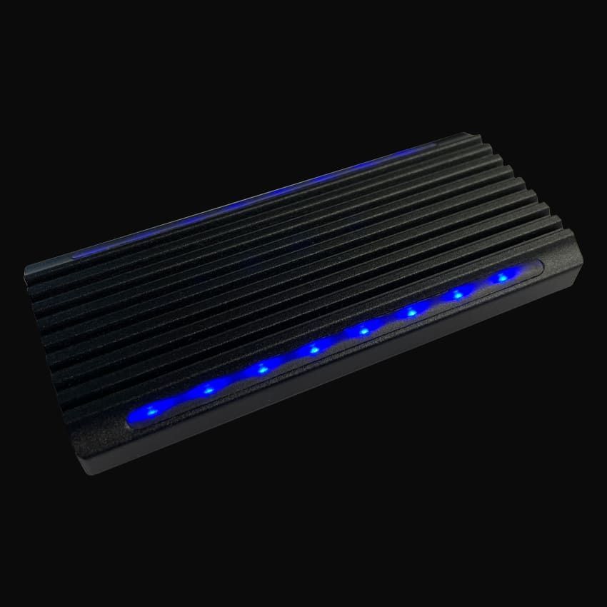 LC Power LC-M2-C-NVME-4 M.2 NVMe SSD Enclosure Black