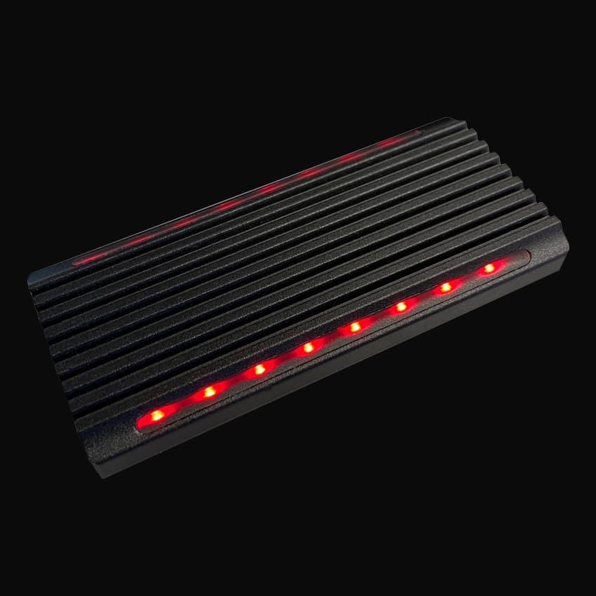 LC Power LC-M2-C-NVME-4 M.2 NVMe SSD Enclosure Black