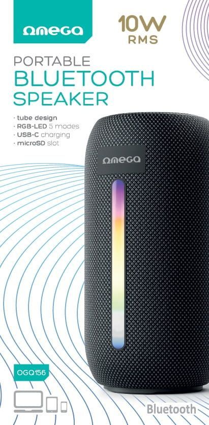 Platinet Omega OGQ156 RGB Bluetooth Speaker Black Platinet Omega OGQ156 RGB Bluetooth Speaker Black
