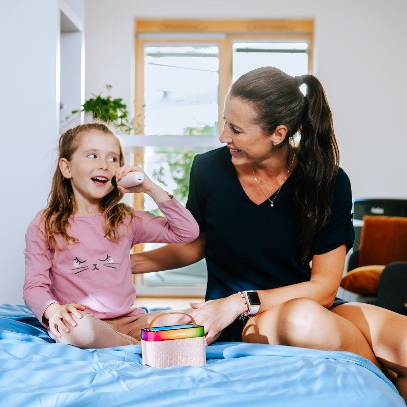 Lamax KaraokeKid1 Bluetooth Speaker Pink Lamax KaraokeKid1 Bluetooth Speaker Pink