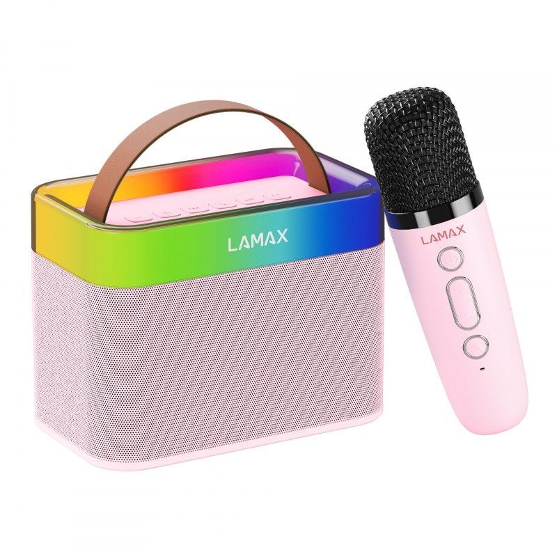 Lamax KaraokeKid1 Bluetooth Speaker Pink Lamax KaraokeKid1 Bluetooth Speaker Pink