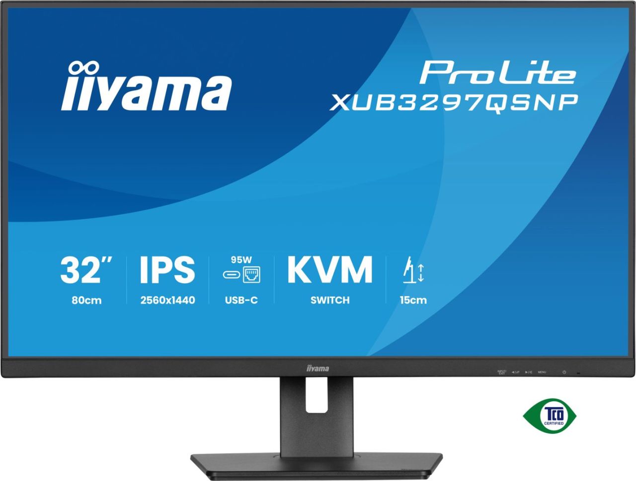 iiyama 32" ProLite XUB3297QSNP-B1 IPS LED iiyama 32" ProLite XUB3297QSNP-B1 IPS LED