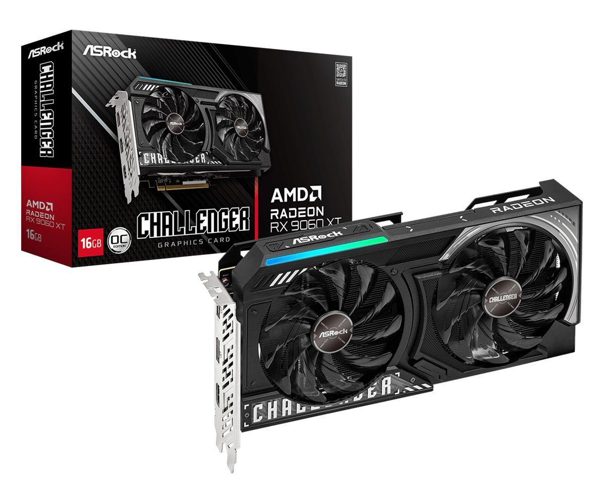ASRock RX9060 XT Challenger 16GB OC ASRock RX9060 XT Challenger 16GB OC
