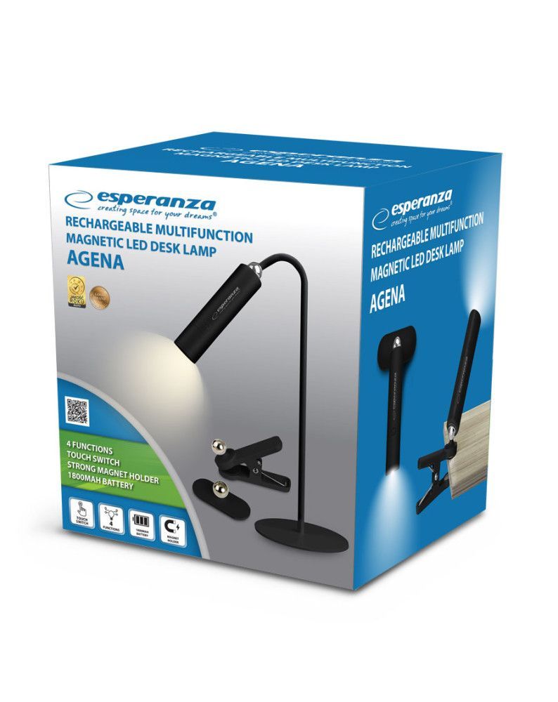 Esperanza Agena Desk Lamp Black Esperanza Agena Desk Lamp Black