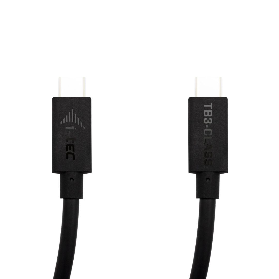 I-TEC Thunderbolt 3/4 and USB4-Class Cable 1,5m Black I-TEC Thunderbolt 3/4 and USB4-Class Cable 1,5m Black