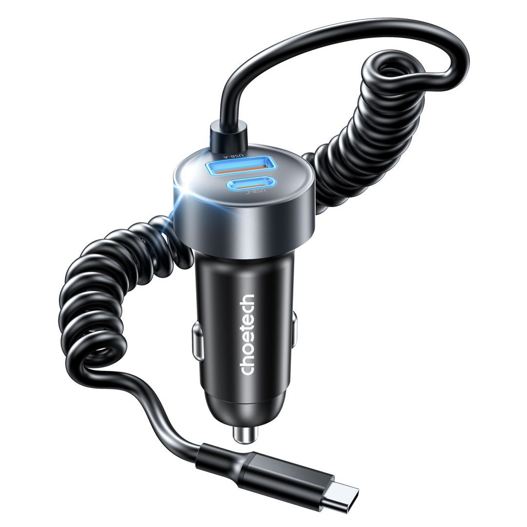 Choetech TC0030 65W Car Charger Black