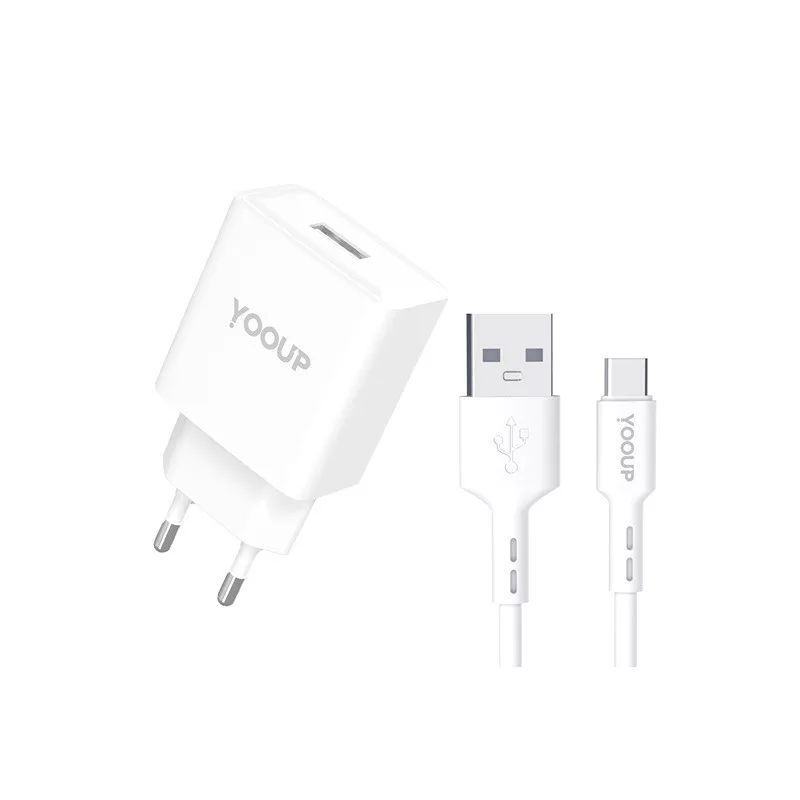 YOOUP NC76-A 12W USB-C cable 1m White YOOUP NC76-A 12W USB-C cable 1m White