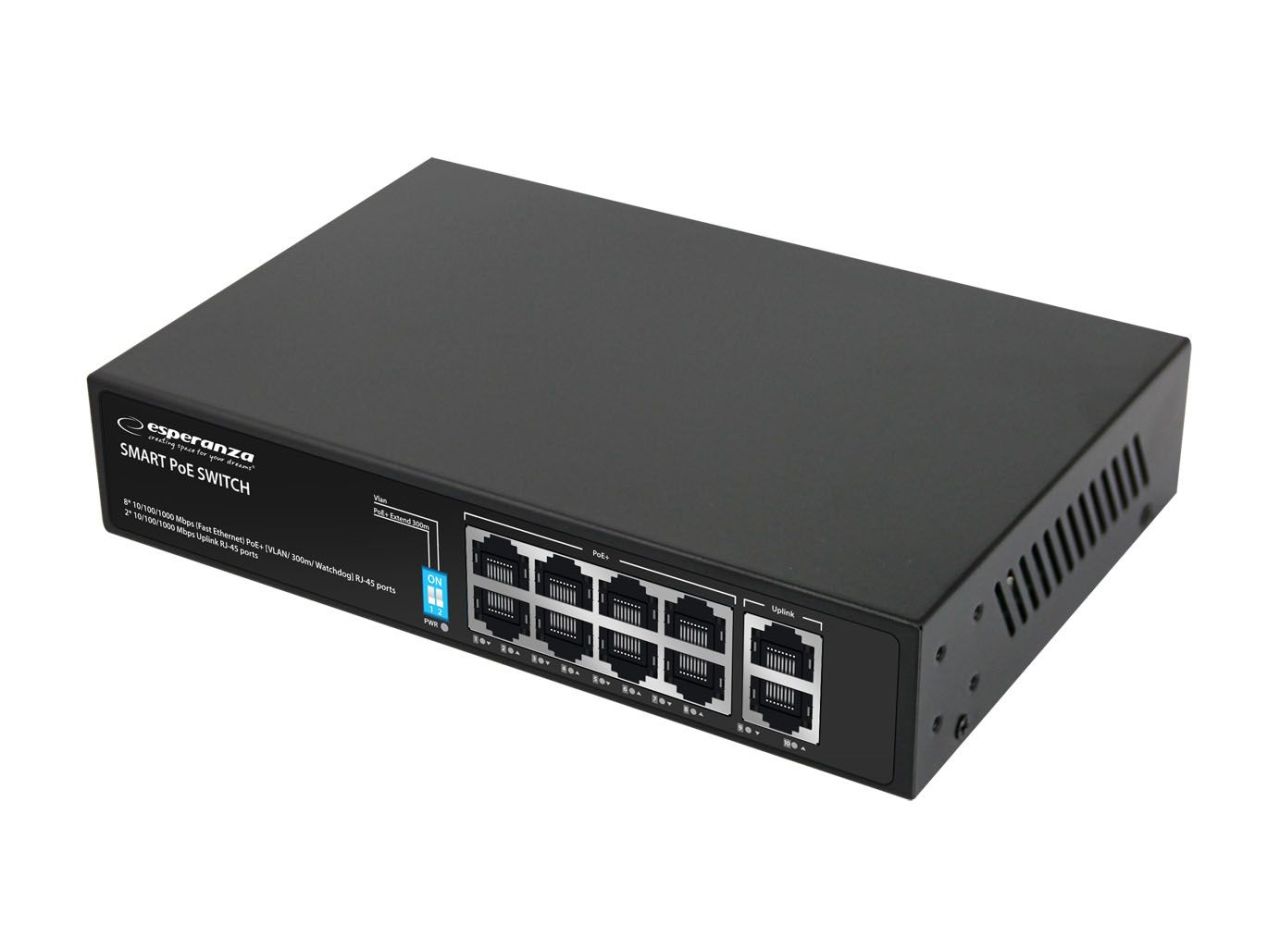 Esperanza ENS108 Matrix 10-Port Ethernet Switch Esperanza ENS108 Matrix 10-Port Ethernet Switch