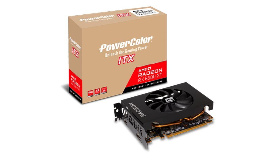 PowerColor RX6500 XT 4GB DDR6 PowerColor RX6500 XT 4GB DDR6