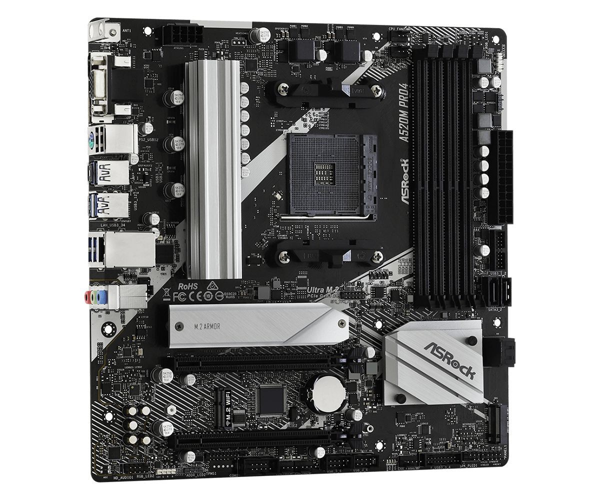 ASRock A520M PRO4 ASRock A520M PRO4