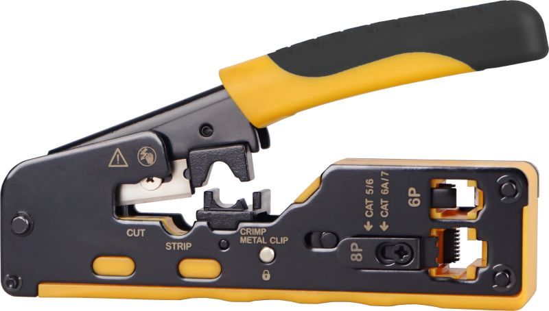 Nestron Krimpelő fogó; 8P8C (RJ45), 6P6C (RJ12), 6P4C(RJ11) Nestron Krimpelő fogó; 8P8C (RJ45), 6P6C (RJ12), 6P4C(RJ11)
